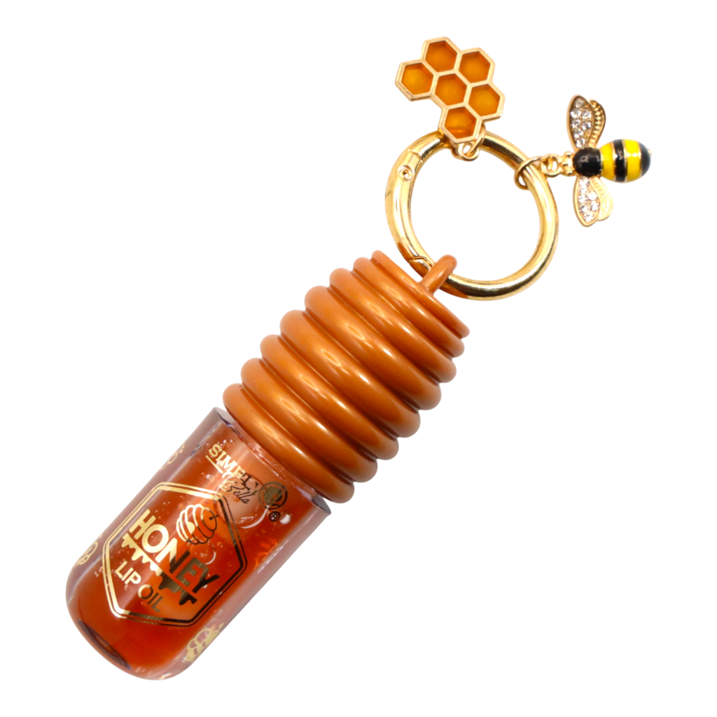 Honey Lip Oil with Bee Charm Keychain | Simply Bella – Simply