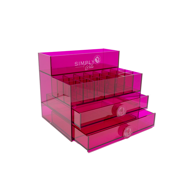 Acrylic Makeup Organizer and Storage Cosmetic For Sale Simply Bella