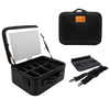 Travel Case With Detachable LED Mirror