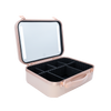 Make Case in Rose & Blanco Beige with LED Mirror