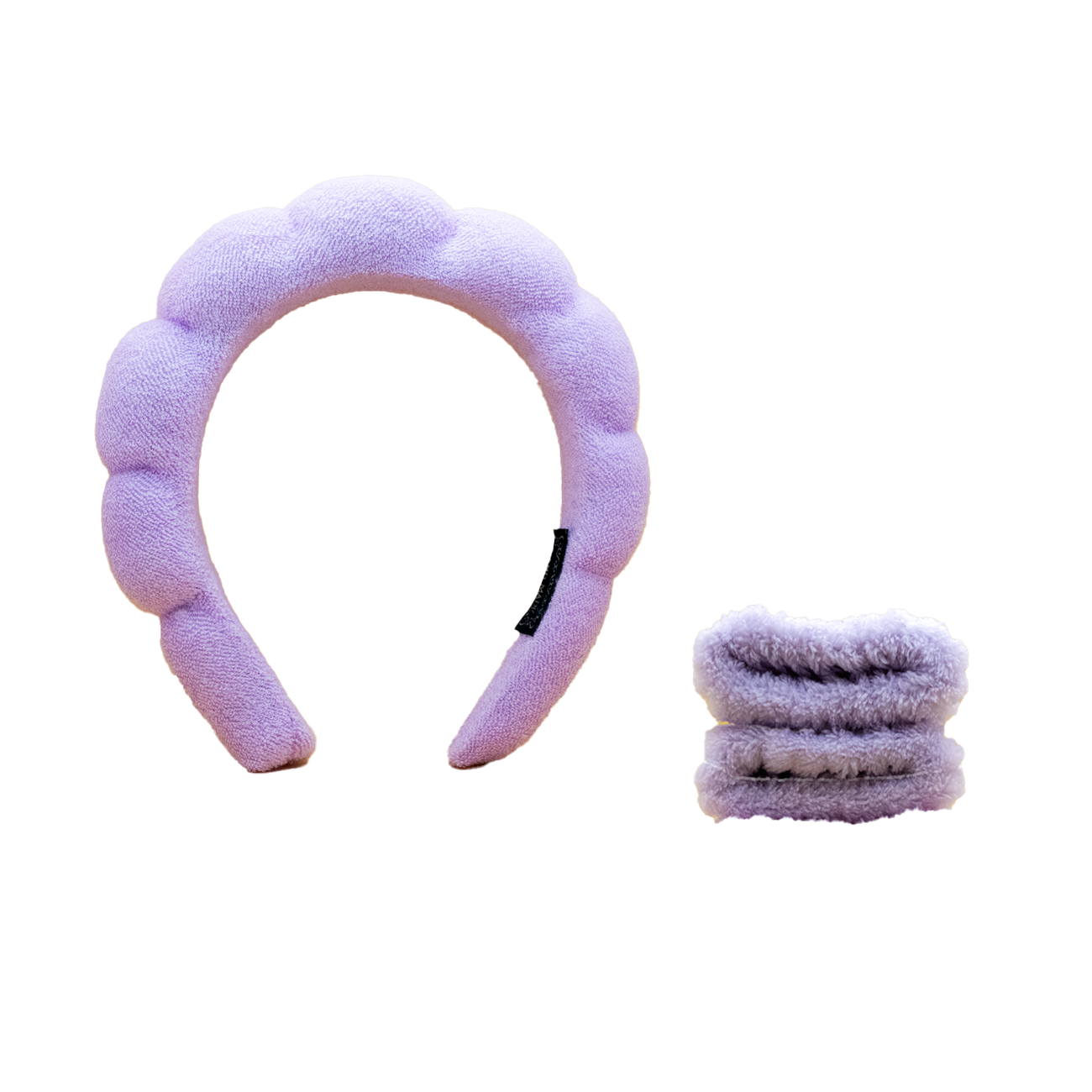 Spa Headband & Wrist Bands Set – Soft, Handmade Comfort