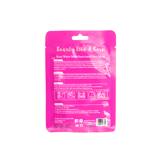 Beauty Like A Rose Face Mask - 12 Pack