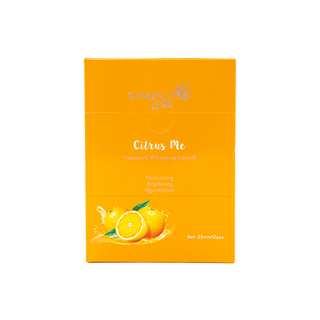 Citrus Me Face Mask - 12 Pack