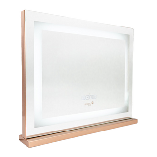 LED Big  Square Mirror With Bluetooth Speakers