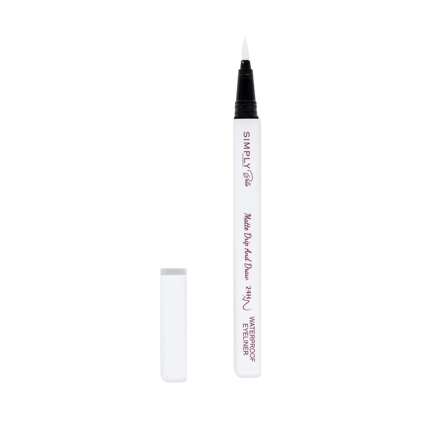 Matt Drip And Draw Eyeliner - White