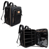 Backpack Cosmetic Storage With Compartments (Black)
