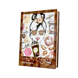 Coffee Time Pressed Pigment Book Palette – Full Face Set