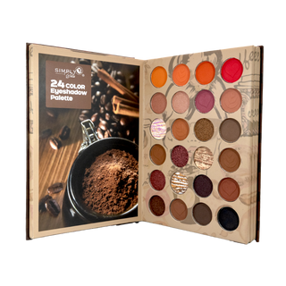 Coffee Time Pressed Pigment Book Palette – Full Face Set
