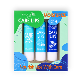 Simply Bella Care Lips Moisturizing Lip Balm 3-Piece Set