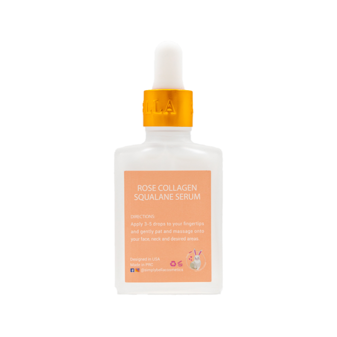 Rose Collagen Squalene Serum