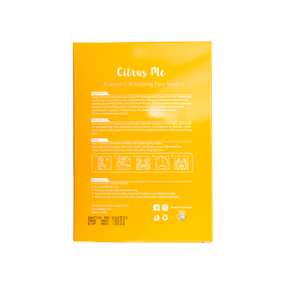 Citrus Me Face Mask - 12 Pack
