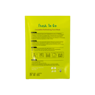 Fresh To Go Face Mask - 12 Pack