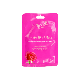 Beauty Like A Rose Face Mask - 12 Pack