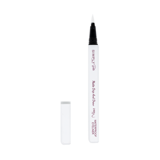 Matt Drip And Draw Eyeliner - White