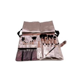 Portable Make Up Brushes Bag Set