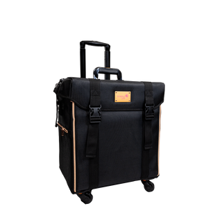 2 in 1 Luggage Cosmetic Storage With Compartments (Black)