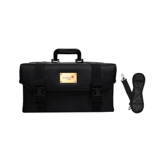 2 in 1 Luggage Cosmetic Storage With Compartments (Black)